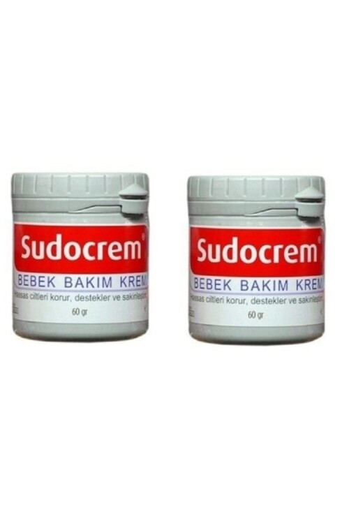 Sudocrem - Sudocrem Bebek Bakım Ve Pişik Kremi 60 Gr X 2 Adet