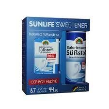 Sunlife - Sunlife Sweetener Kalorisiz Tatlandırıcı 1200 Tabl