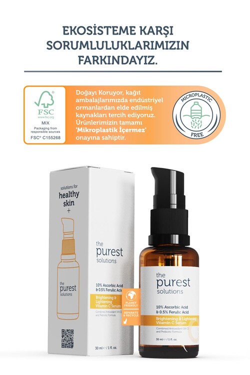 The Purest Solutions C Vit Aydınlatıcı 30ml