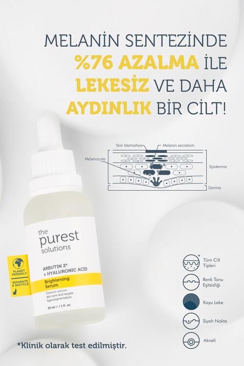 The Purest Solutions Leke Karşıtı Arbutin Serum 30