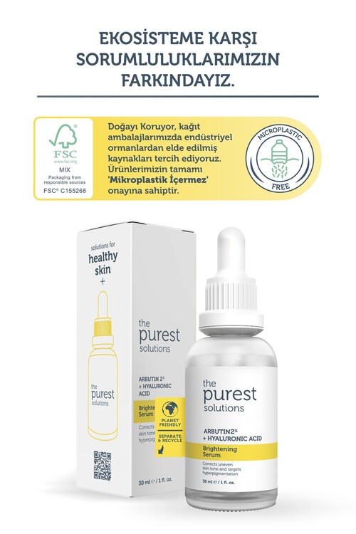 The Purest Solutions Leke Karşıtı Arbutin Serum 30