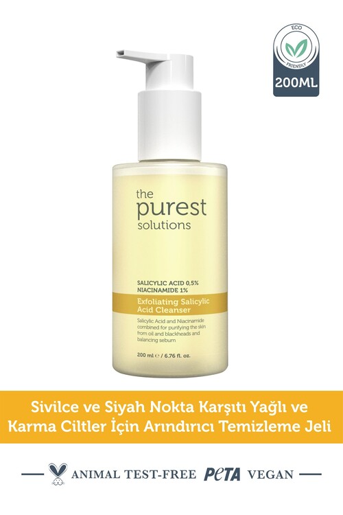 The Purest Solutions - The Purest Solutions Yağlı Ve Karma Jel 200ml