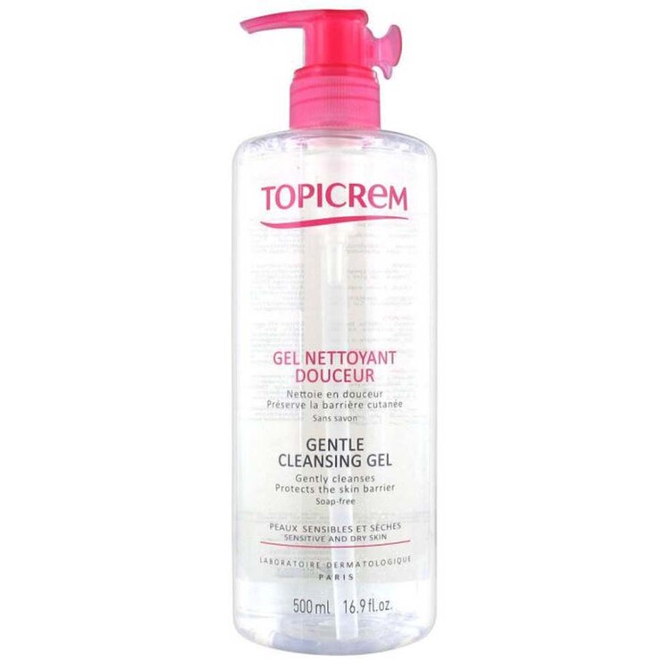 Topicrem Gentle Cleansing Gel Body & Hair 500 ml, 