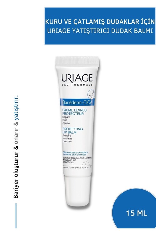 Uriage - Uriage Bariederm Cica Lips Repairing Balm 15ml Yat