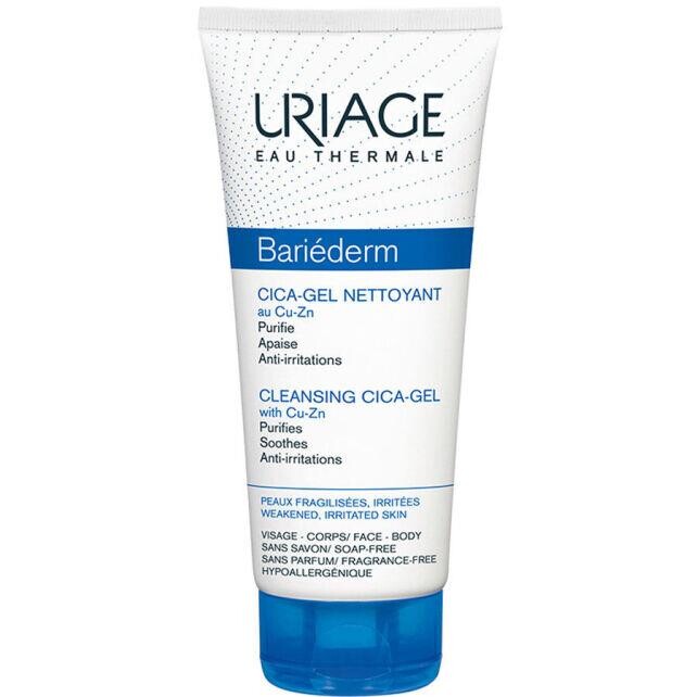 Uriage - Uriage Bariederm Cleansing Cica Gel Kuru ve Yıpran