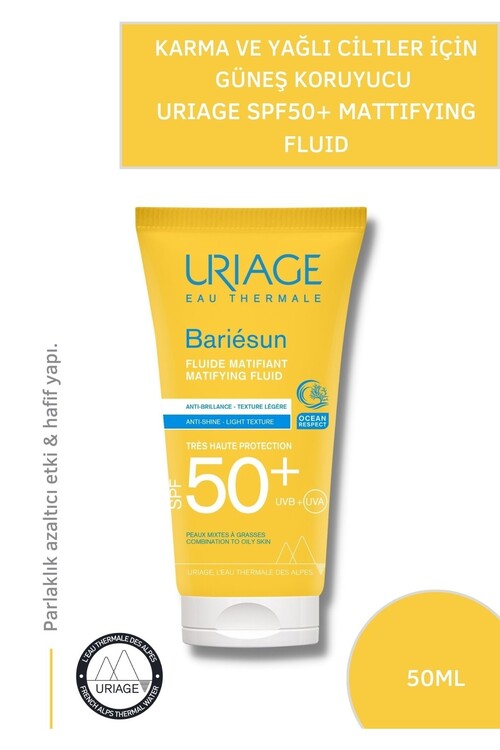 Uriage Bariesun Mat Fluid Spf50 Güneş Kremi 50ml