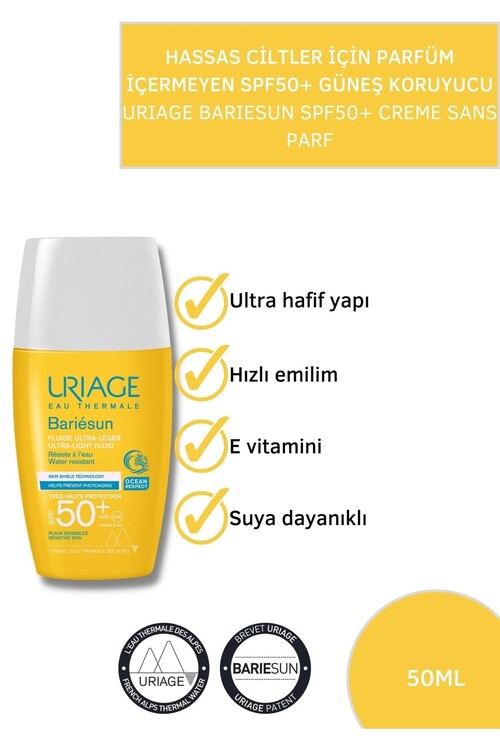 Uriage Bariesun Spf 50 Fluide Ultra 30 ml Ultra Ha