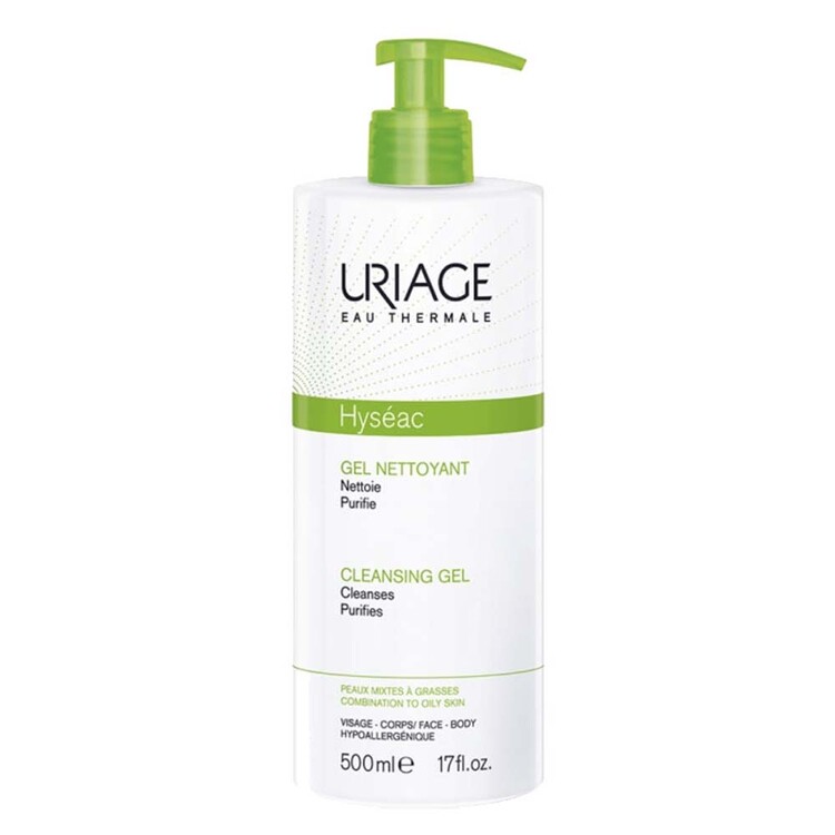 Uriage Hyseac Cleansing Gel 500 ml