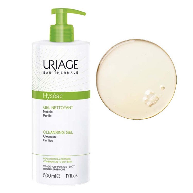 Uriage Hyseac Cleansing Gel 500 ml