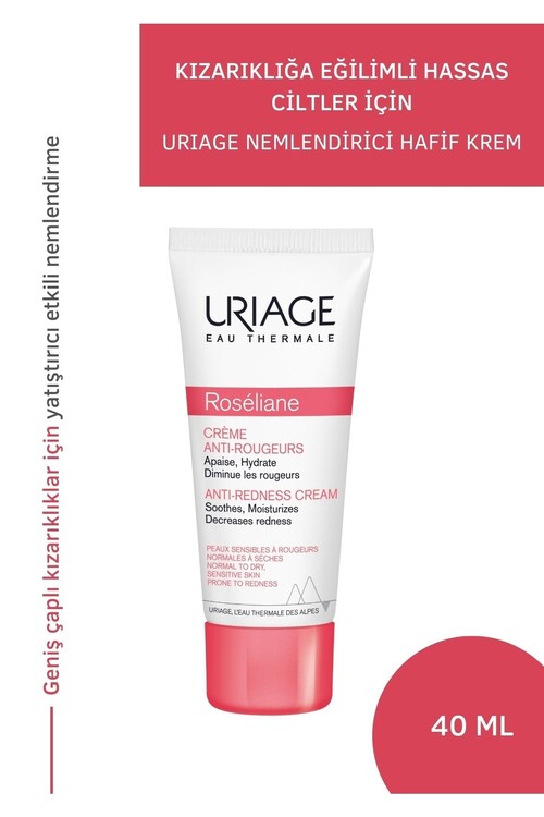 Uriage - Uriage Roseliane Creme 40ml Kızarıklığa Eğilimli O