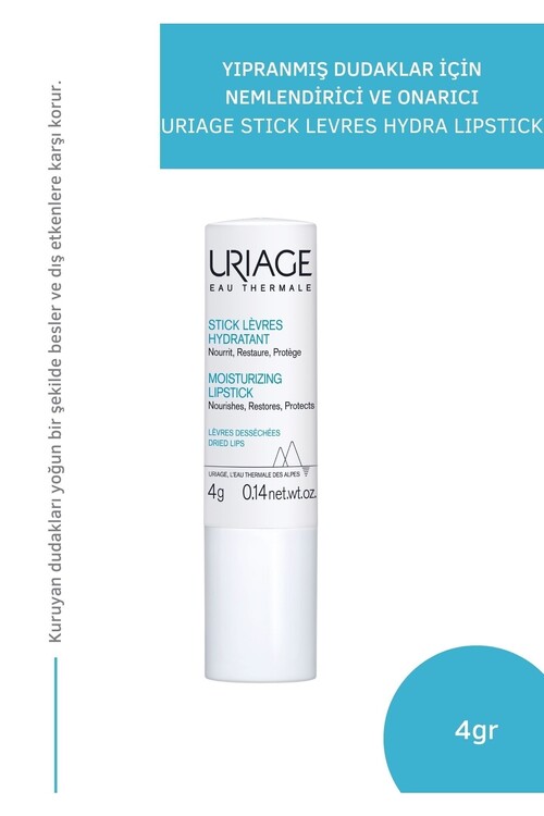 Uriage - Uriage Stick Levres Hydra Lipstick 4 gr Dudak Bakı