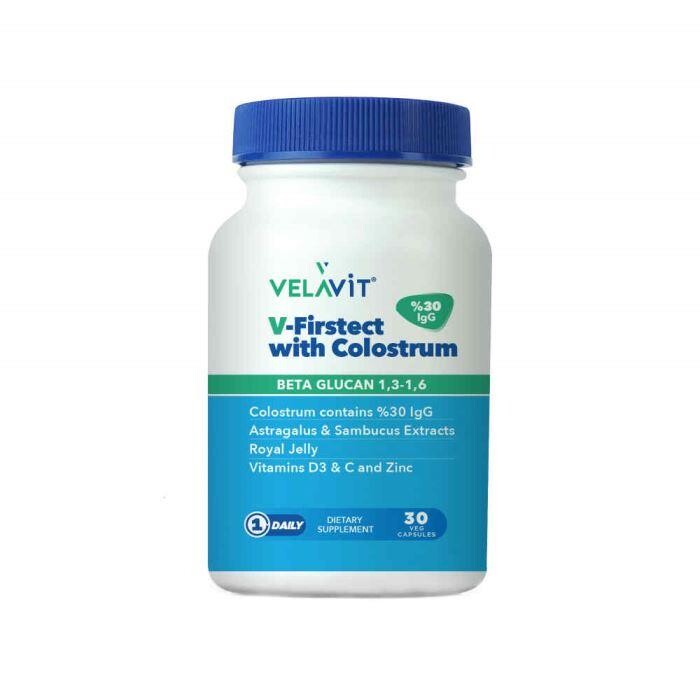 Velavit - Velavit V-Firstect with Colostrum Takviye Edici Gı