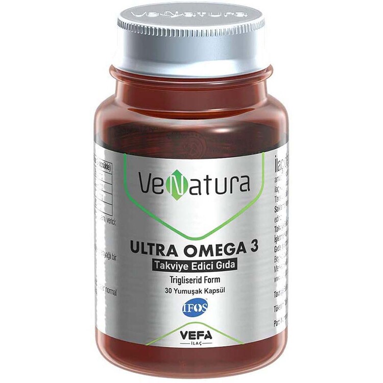 Venatura - Venatura Ultra Omega 3 30 Kapsül