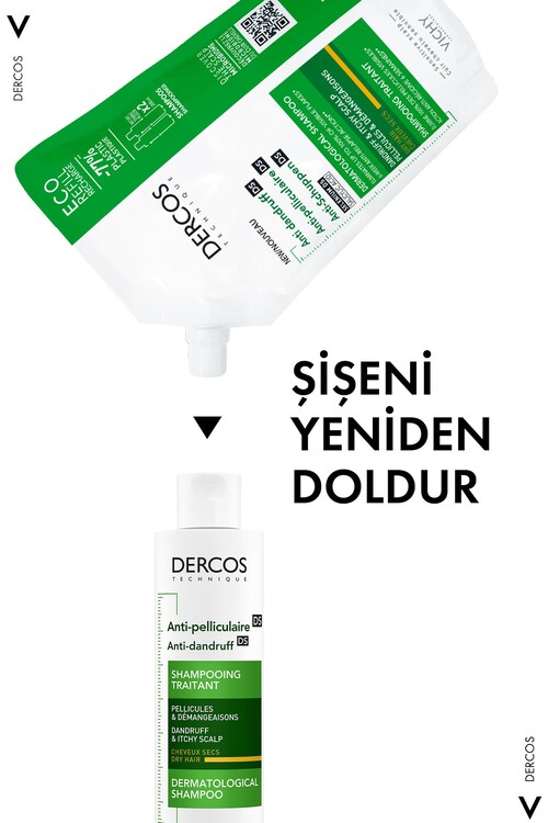 Vichy Dercos Anti-dandruff Kepek Karşıtı 500ml