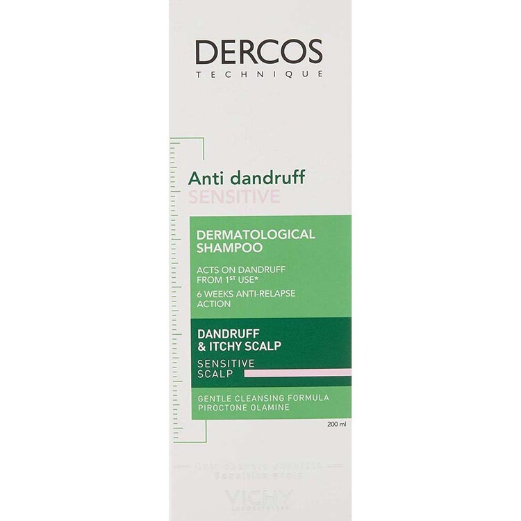 Vichy Dercos Anti Dandruff Sensitive Shampoo 200 m