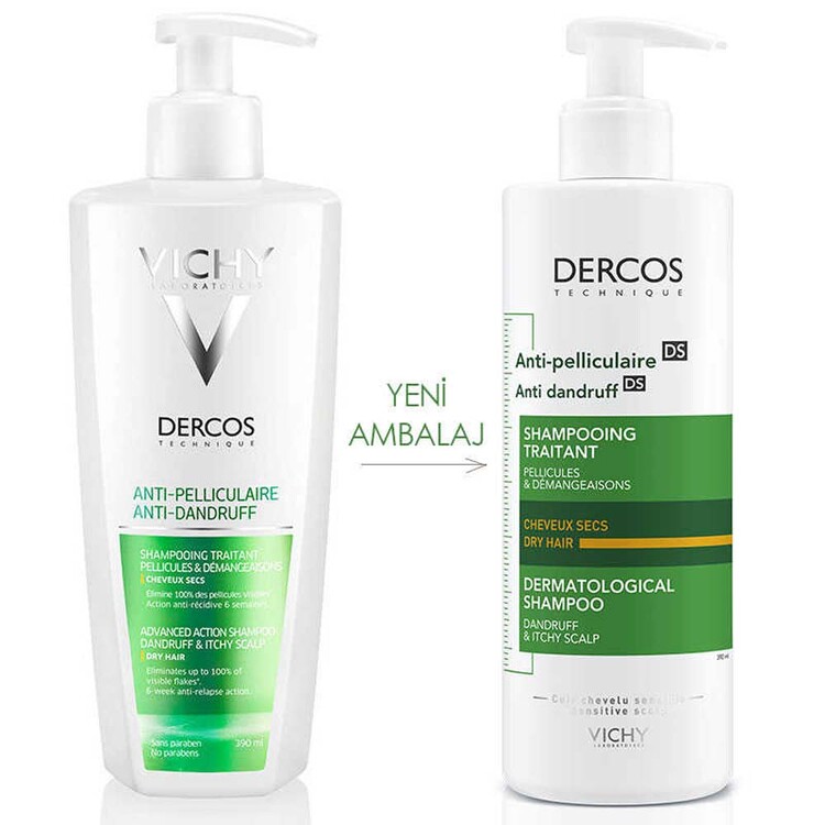 Vichy Dercos Anti-Pelliculaire Anti-Dandruff Kepek