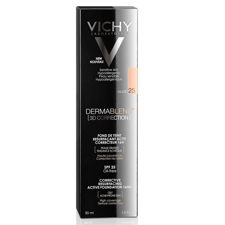 Vichy Dermablend 3D Correction 25 Nude SPF25 30ml