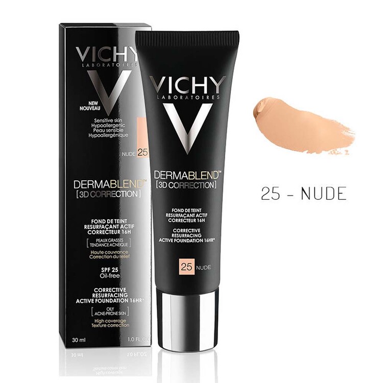 Vichy Dermablend 3D Correction 25 Nude SPF25 30ml