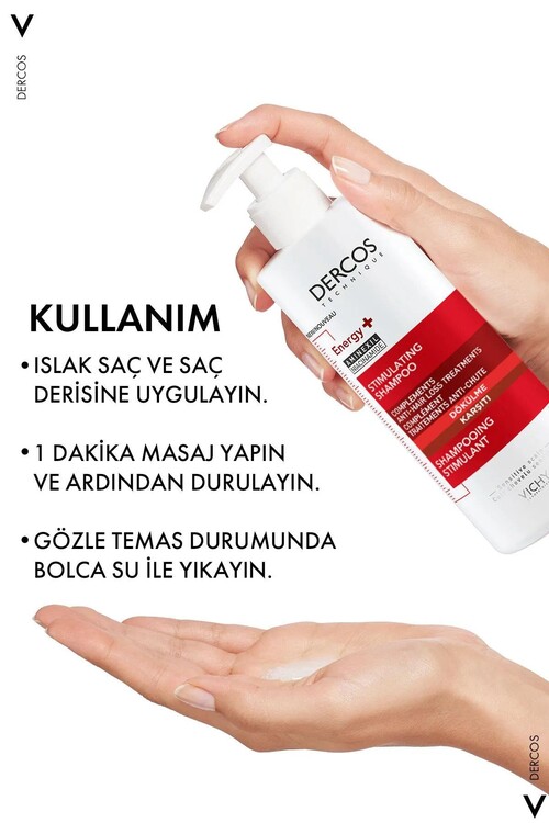 Vichy Dökülme Karşıtı Şampuan Yeniden Dolum Paketi(Masaj Tarağı Hediyeli)