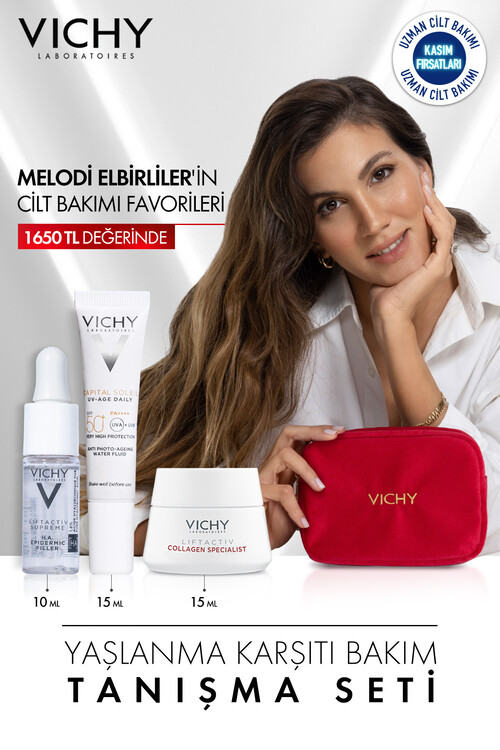 Vichy - Vichy Liftactiv Yaşlanma Karşıtı Tanışma Seti - Çanta Hediyeli