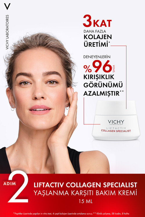 Vichy Liftactiv Yaşlanma Karşıtı Tanışma Seti - Çanta Hediyeli