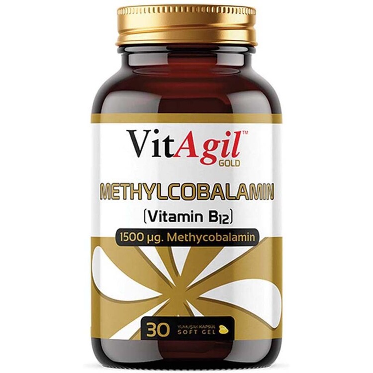 Vitagil Gold Metilkobalamin B12 Vitamin 30 Yumuşak