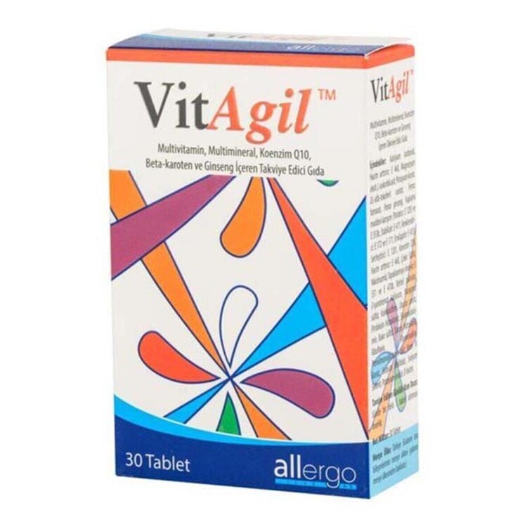 VitAgil Multivitamin-Mineral 30 Tablet