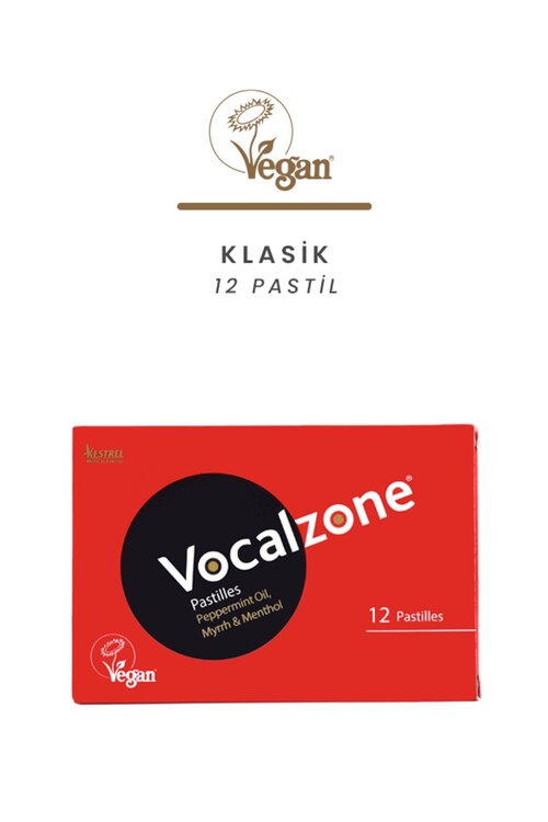 Vocalzone - Vocalzone Klasik 12 Pastil