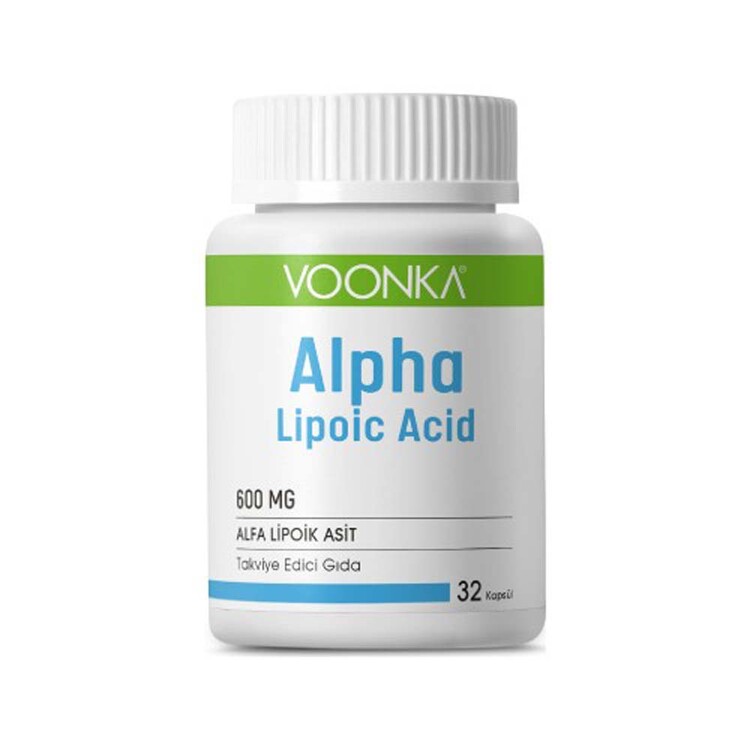 Voonka Alpha Lıpoic Acid 600 mg 32 Kapsül