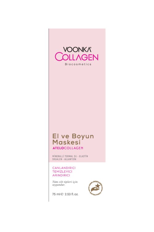 Voonka - Voonka Biocosmetics El Ve Boyun Maskesi 75 Ml