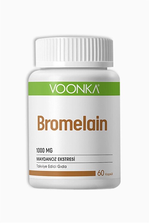 Voonka - Voonka Bromelain 1000mg 60 Kapsül