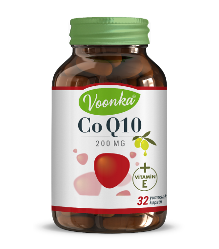 Voonka Co Q10 200 mg 32 Yumuşak Kapsül