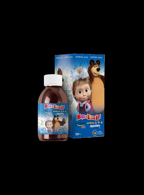 Voonka - Voonka Kids Maşa ile Koca Ayı Omega 3-6-9 150 ml