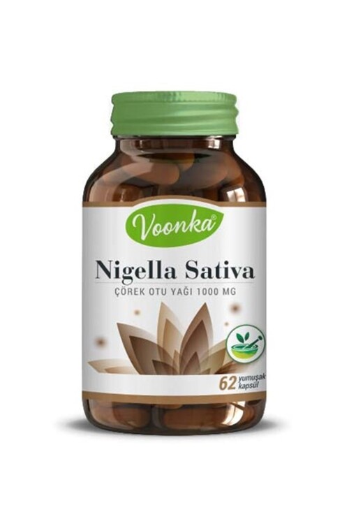 Voonka - Voonka Nigella Sativa–ÇörekOtu Yağı 1000 Mg60kapsü