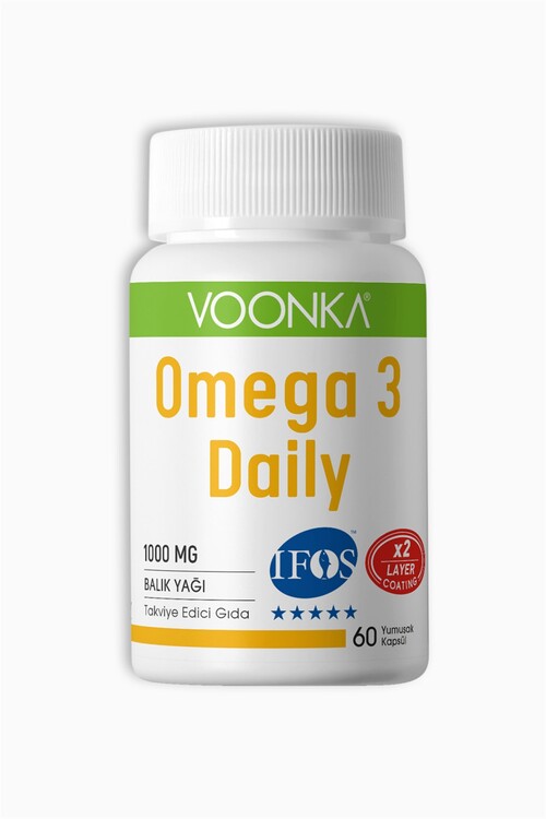 Voonka - Voonka Omega 3 Daily 60 Yumuşak Kapsül