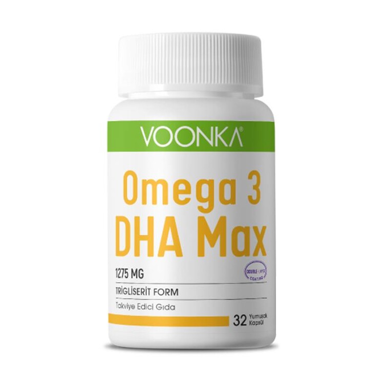 Voonka - Voonka Omega 3 DHA Max Takviye Edici Gıda 32 Yumuş