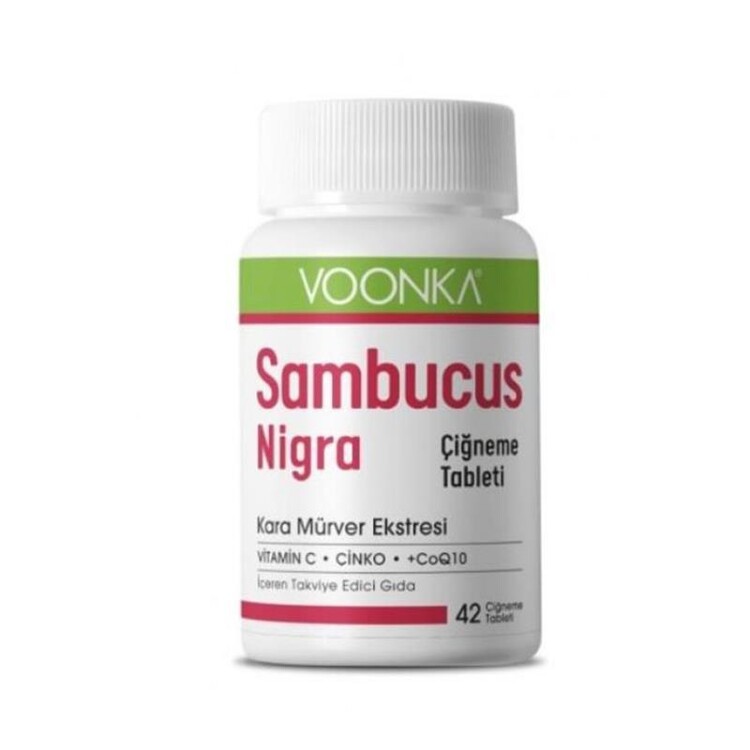 Voonka - Voonka Sambucus Nigra 42 Çiğnenebilir Tablet