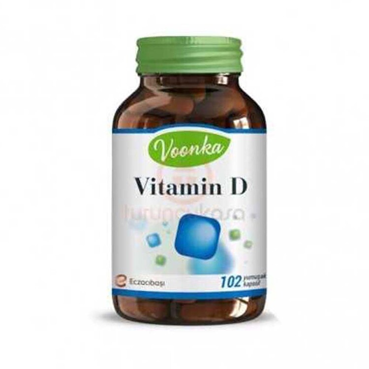 Voonka Vitamin D 102 Yumuşak Kapsül