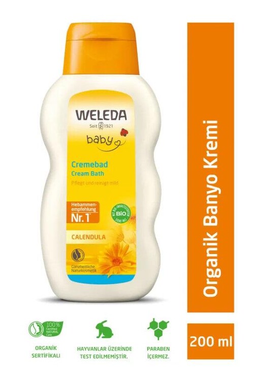 Weleda - Weleda Calendula Organik Temizleyici Banyo kremi