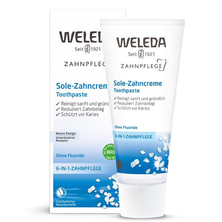 Weleda Deniz Tuzu Mineralli Organik Diş Macunu 75m