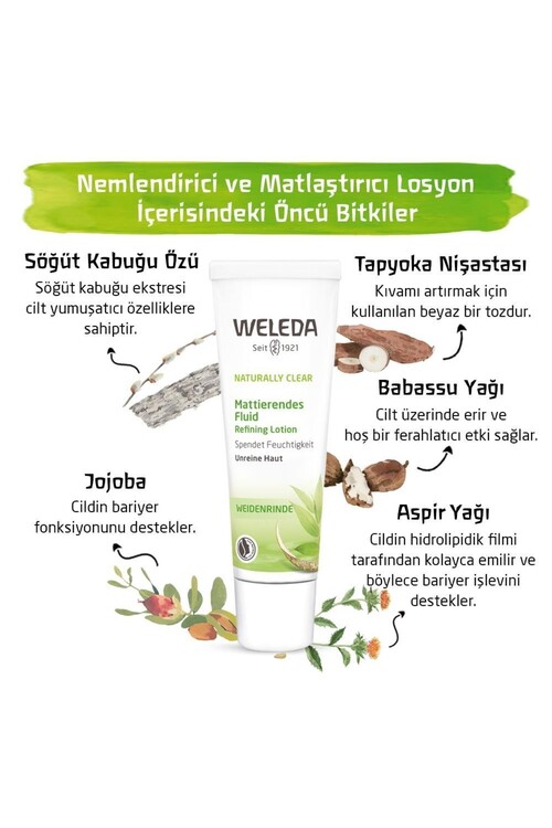 Weleda Naturally Clear Organik Nemlendirici 30ml