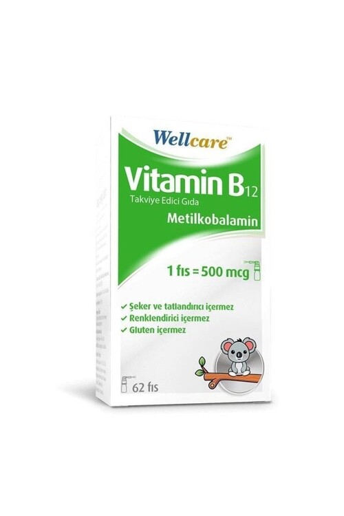 Wellcare - Wellcare Vitamin B12 Metilkobalamin 500 Mcg Dil Al