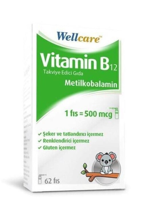 Wellcare Vitamin B12 Metilkobalamin 500 Mcg Dil Al