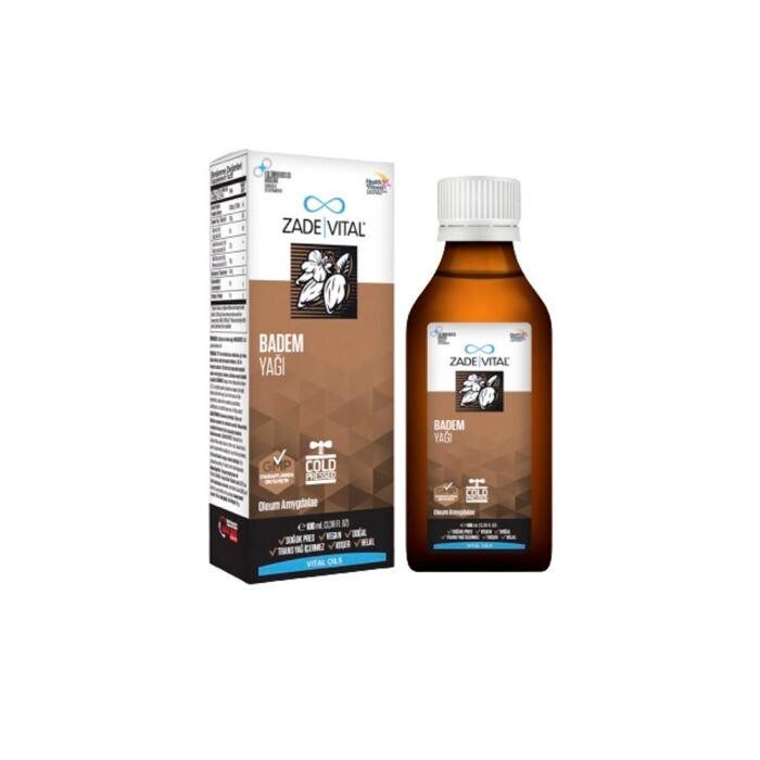 Zade Vital - Zade Vital Badem Yağı 150ml