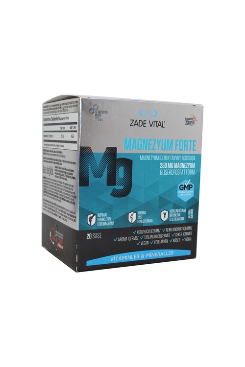 Zade Vital - Zade Vital Magnezyum Forte 20li Saşe