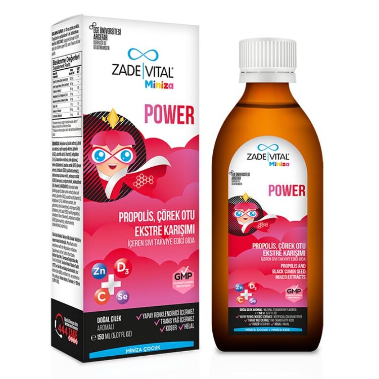 Zade Vital - Zade Vital Miniza Power 150 Ml