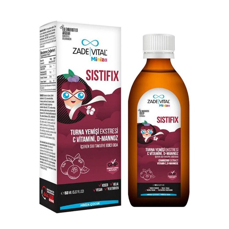 Zade Vital - Zade Vital Miniza Sistifix Sıvı Takviye Edici Gıda