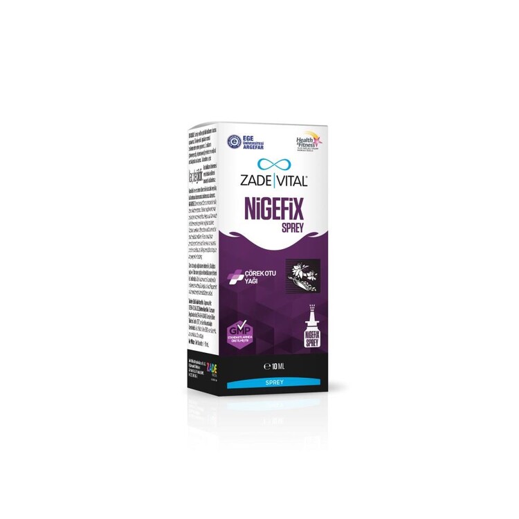 Zade Vital Nigefix Nazal Sprey 10 ml