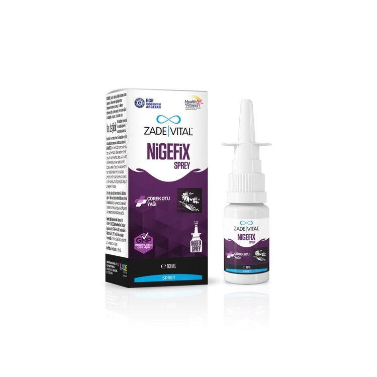 Zade Vital - Zade Vital Nigefix Nazal Sprey 10 ml