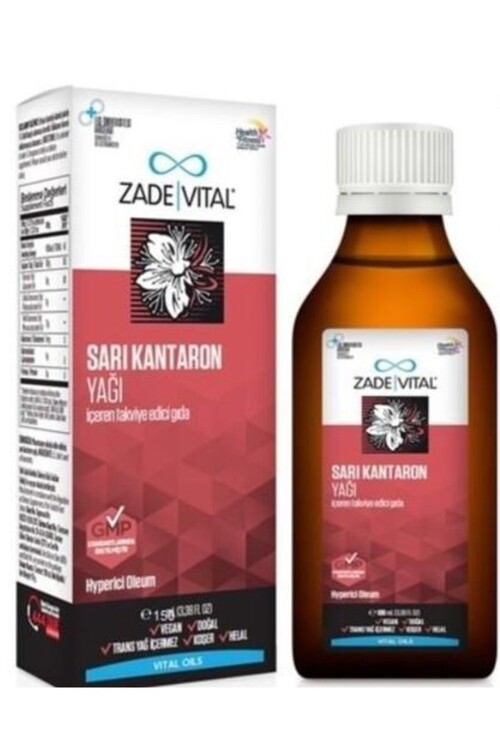 Zade Vital - Zade Vital Sarı Kantaron Yağı 150 Ml